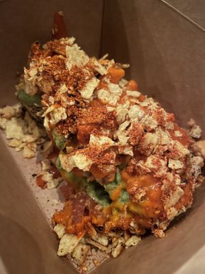 Sweet chili taco  roll  at REDWHITE BONELESS RAMEN - Boston in Boston