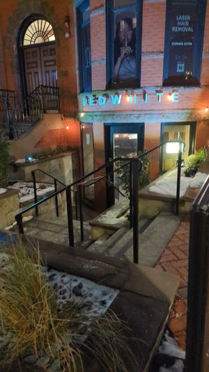 View from exterior at REDWHITE BONELESS RAMEN - Boston in Boston