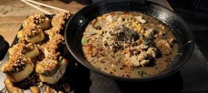   at REDWHITE BONELESS RAMEN - Boston in Boston