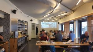 Interior at Lily's in Zurich