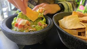 Guac and chips at Jefe's in Longmont