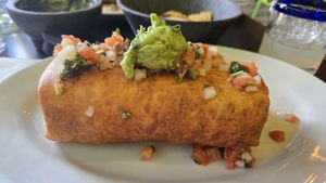 Burrito at Jefe's in Longmont