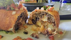 Cauliflower filling at Jefe's in Longmont