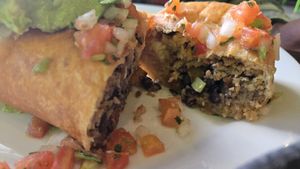 Sweet potato filling at Jefe's in Longmont