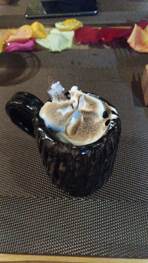 hot chocolote at The Culinary Alchemists in Nuevo Arenal