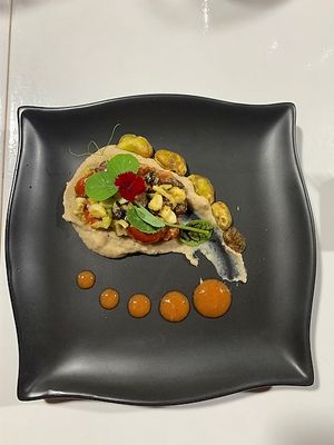 Third course at The Culinary Alchemists in Nuevo Arenal