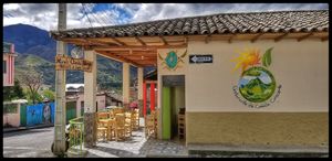 Beautiful location in the Andes mountains of southern Ecuador at The Culinary Alchemists in Nuevo Arenal
