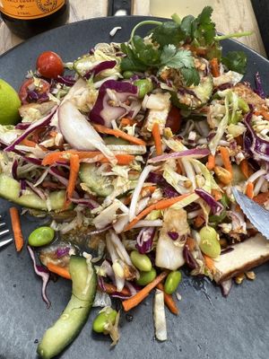 Buddha bowl with tofu  at The Henson in Marrickville