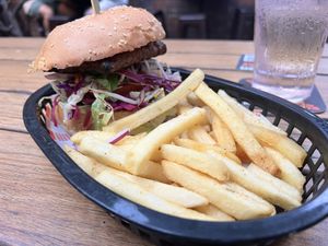 TEMPEH BURGER  at The Henson in Marrickville
