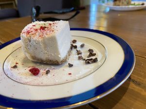 Raw cheesecake, better than most raw cheesecakes at Be Happy! Chikyushoku in Nabari