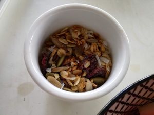 Homemade granola at Yam Yam in Langkawi