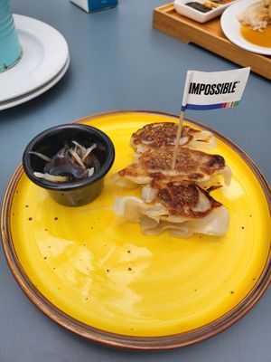 Impossible gyoza at SIN - Prive - Jewel  in East Singapore