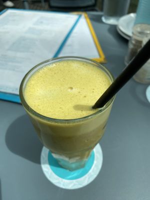 Love their turmeric ginger latte!  at SIN - Prive - Jewel  in East Singapore