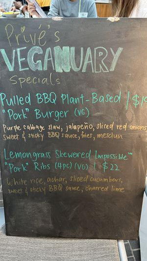 Veganuary specials  #Veganuary at SIN - Prive - Jewel  in East Singapore