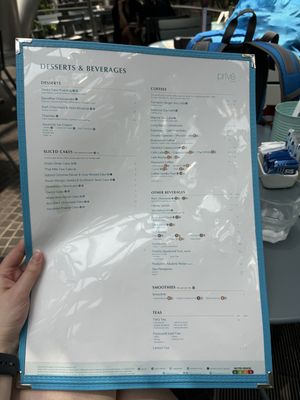 Desserts and Drinks  at SIN - Prive - Jewel  in East Singapore