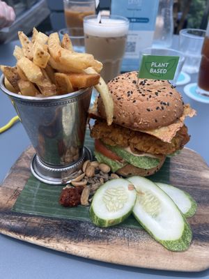 Nasi Lemak burger   at SIN - Prive - Jewel  in East Singapore
