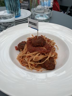 Meatball Spagetti at SIN - Prive - Jewel  in East Singapore