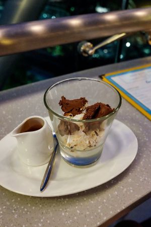 coconut ice cream chocolate affogato at SIN - Prive - Jewel  in East Singapore