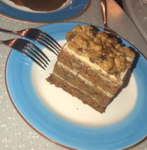 carrot cake $7 at SIN - Prive - Jewel  in East Singapore