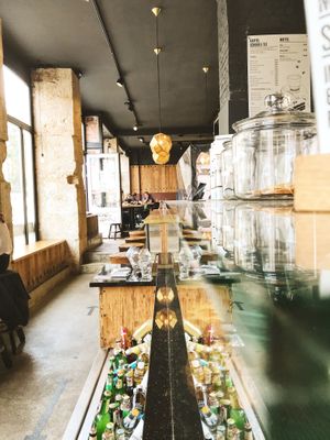 Stylische Inneneinrichtung at Elbsalon in Dresden