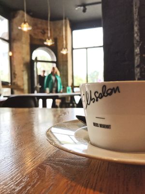 Beste Hafer Cappuccino  at Elbsalon in Dresden