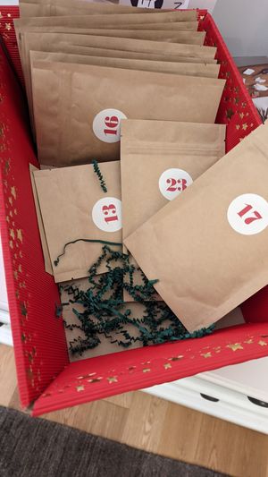 advent calendar at Dylan & Harper in Wiesbaden