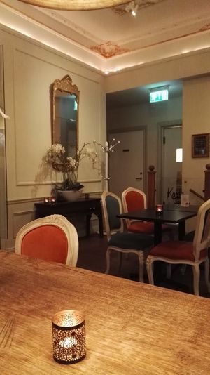 Inside Karla Cafe. at Karla in Stockholm