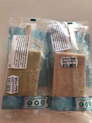 Ingredients are stated clearly  at Ziggy Pop in Tenerife