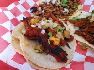 Taco de Pastor at Fritxs in Playa Del Carmen