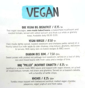 Goooood selection 😊🌱 at The Orchard Cafe in Worcester