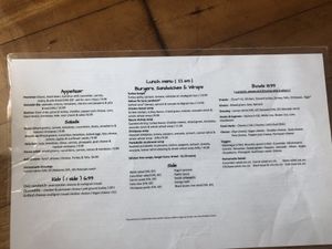 Menu at Freshfit Cafe in Nags Head