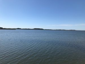 Bay view at Freshfit Cafe in Nags Head