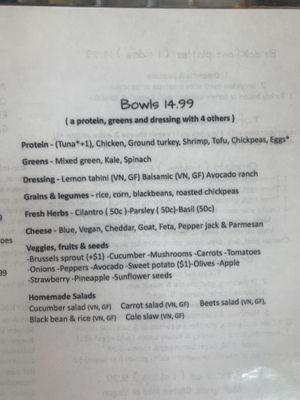   at Freshfit Cafe in Nags Head