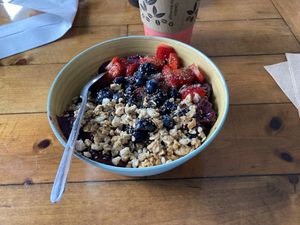 Classic açai bowl   at Freshfit Cafe in Nags Head