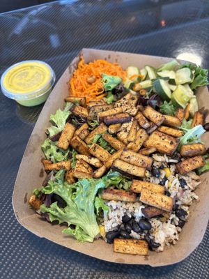 Build a bowl with tofu  at Freshfit Cafe in Nags Head