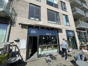 Outside  at Yum Yoga & Café in Copenhagen