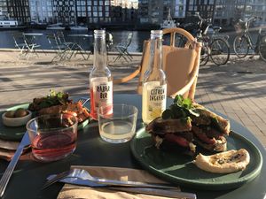 Sandwiches  at Yum Yoga & Café in Copenhagen