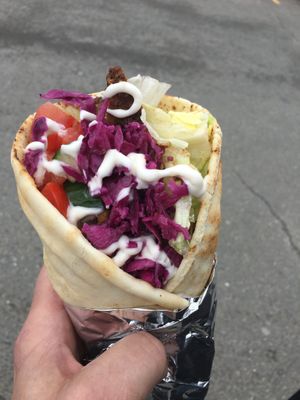Shawarma! at Veg Out in Fredericton
