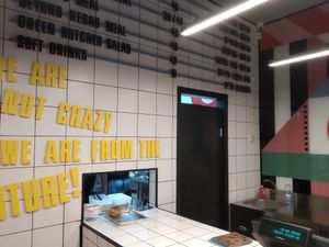 Inside at The Green Butcher in Tel Aviv