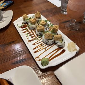 Tofu Crunch Roll  at Salty's Beachhouse Restaurant in Penticton