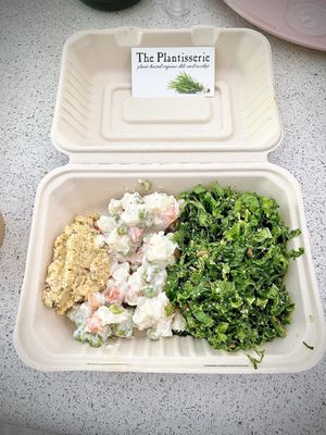 Delicious vegan food!!! at The Plantisserie in Miami