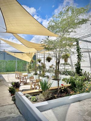 Cute outdoor area   at The Plantisserie in Miami