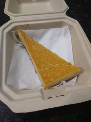 Passion fruit cheesecake at The Plantisserie in Miami