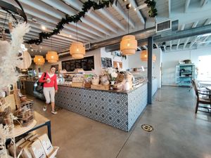 Spacious interior at The Plantisserie in Miami