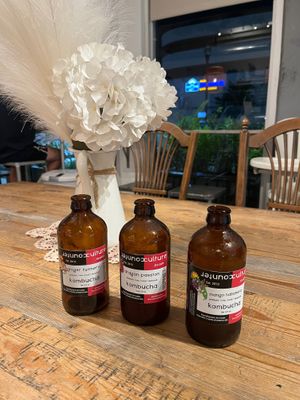 Local kombucha (Counter Culture) at The Plantisserie in Miami