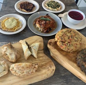 Vegan and organic tortillas, soups, quiches, empanadas, salads, sweet and much more!  at The Plantisserie in Miami