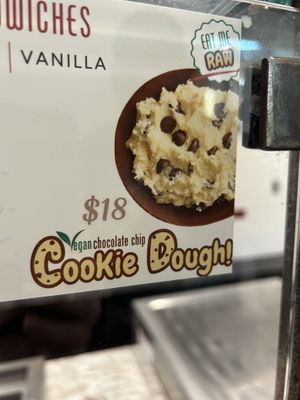 The cookie dough is vegan! 😍  at Rolled Mountain Creamery - Riverside Dr in Reno