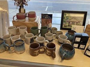 Pottery  at Harvest Market in Milford
