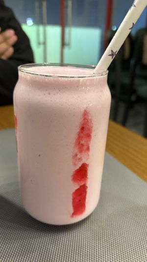 Strawberry milkshake   at Loving Hut - Vegan Paradise in Gurgaon