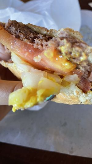 Tastes ok at Bubba Burgers in Koloa